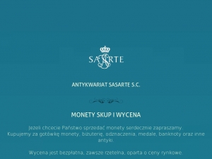 Antykwariat Sasarte - sklep numizmatyczny